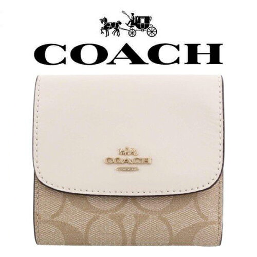 UPC 0191202043275 コーチ 折りたたみ財布 COACH f87589 sig pvc sma wlt バッグ・小物・ブランド雑貨 画像