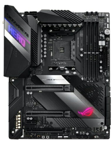 UPC 0192876378502 ASUS マザーボード ROG CROSSHAIR VIII HERO (WI-FI パソコン・周辺機器 画像