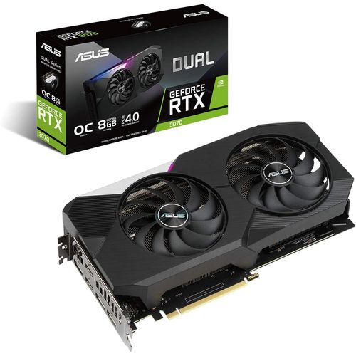 UPC 0192876927861 ASUS グラフィックボード DUAL-RTX3070-O8G パソコン・周辺機器 画像