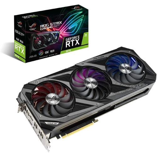 UPC 0192876938157 ASUS グラフィックボード ROG-STRIX-RTX3070-O8G-GAMING パソコン・周辺機器 画像