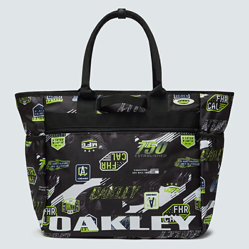 UPC 0193517401344 OAKLEY BG トートバッグ 15.0 TOTE BAG ブラックGEOプリント FOS900646 スポーツ・アウトドア 画像