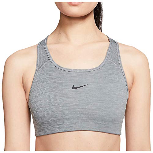 UPC 0193655596544 ナイキ NIKE レディース トレーニングウェア スポーツブラ MED パッド ブラ スモークグレー/ピュア/ブラック BV3637 084 スポーツ・アウトドア 画像