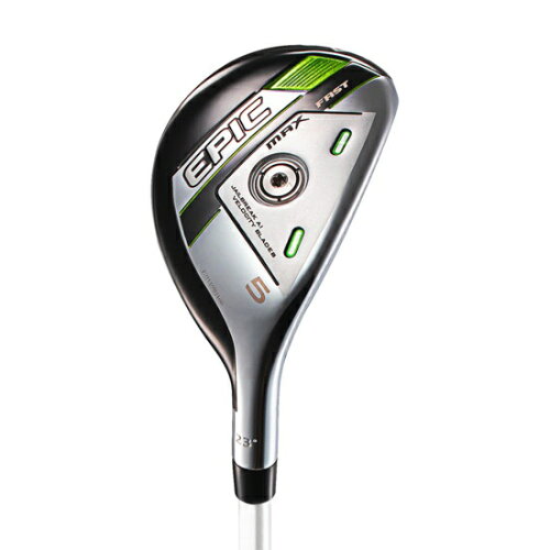 UPC 0194518503006 キャロウェイ Callaway ユーティリティー EPIC MAX FAST レディース 右利き用 番手6U ロフト26° フレックスL シャフトELDIO for 2021年モデル 4F096723L101 シルバー スポーツ・アウトドア 画像