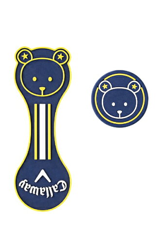 UPC 0194518565561 キャロウェイ Callaway マーカー BEAR-S MARKER ネイビー レディース スポーツ・アウトドア 画像