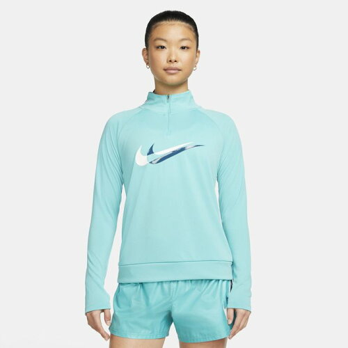 UPC 0195245178796 NIKE ナイキ ウィメンズ DF スウッシュ ラン ミッドレイヤー HZ L/S トップ S 392 ウォッシュドティール×マリーナ×SL×W NJP-DD6842-392 スポーツ・アウトドア 画像