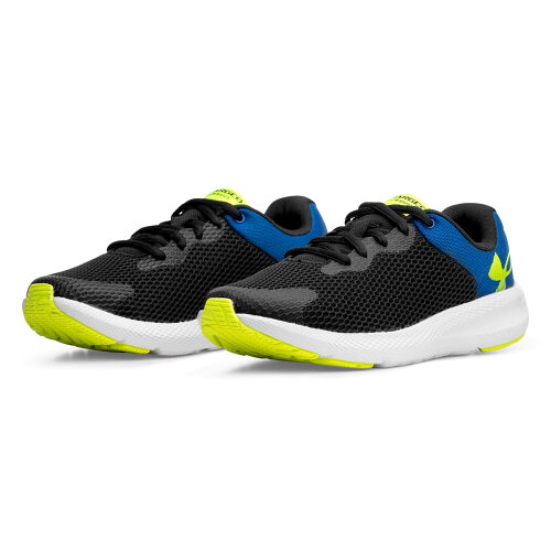 UPC 0195251694150 UNDER ARMOUR ジュニア UAチャージド パスート2 ビッグロゴ ランニング KIDS 3024484-003 キッズ・ベビー・マタニティ 画像