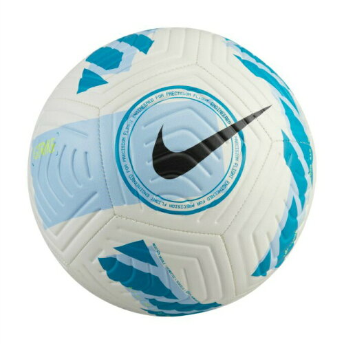 UPC 0195868372304 DC2376-106-5 ナイキ サッカーボール 5号球 人工皮革 NIKE ストライク FA21 ホワイト/ライトマリン/ブラッケンドブルー スポーツ・アウトドア 画像