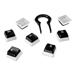 UPC 0196188487556 HyperX プディングキーキャップ フルセット Pudding Keycaps Full Key Set ブラック 4P5P4AJ#ABJ パソコン・周辺機器 画像