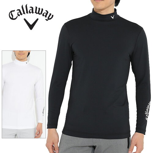 UPC 0196217015194 Callaway Apparel メンズ ハイネックインナーシャツ ブラック C22932100 1010 スポーツ・アウトドア 画像