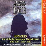 UPC 0600554725222 Bach, Johann Sebastian バッハ / ヴィオラ・ダ・ガンバのためのソナタBWV1027-1029 ベッティナ・ホフマン Vc 、フェディ Cemb 輸入盤 CD・DVD 画像