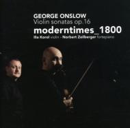 UPC 0608917219623 Onslow オンスロウ / Violin Sonata.1, 2, 3: Moderntimes 1800 輸入盤 CD・DVD 画像