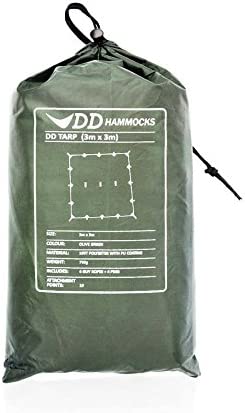 UPC 0610696771025 タープ   dd tarp   レクタ 防水 アウトドア キャンプ dd hammocks olive green スポーツ・アウトドア 画像