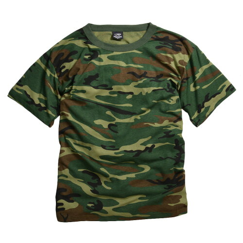 UPC 0613902677906 Rothco Tシャツ 半袖 ウッドランドカモ 6779 ロスコ 半そで Woodland Camo ミリタリーシャツ ホビー 画像