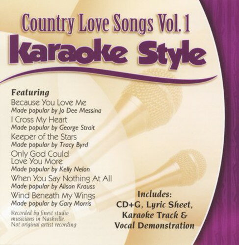 UPC 0614187135921 Karaoke Style: Country Love Songs 1 / Various Artists CD・DVD 画像