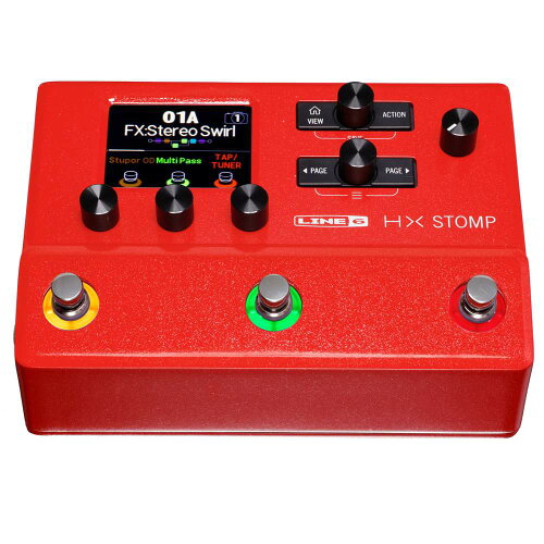 UPC 0614252314428 Line6 マルチエフェクター ギタープロセッサー HX STOMP RED 楽器・音響機器 画像