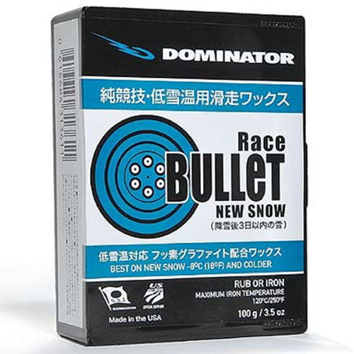 UPC 0616684313611 ドミネーター DOMINATOR RACEBULLET 100g レースブレット NEWSNOW スキー スノーボード ワックス BLTN100 スポーツ・アウトドア 画像