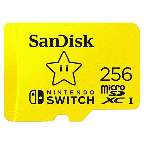 UPC 0619659173869 SanDisk 任天堂スイッチ用MicroSDXCカード 256GB SDSQXAO-256G-GNCZN TV・オーディオ・カメラ 画像