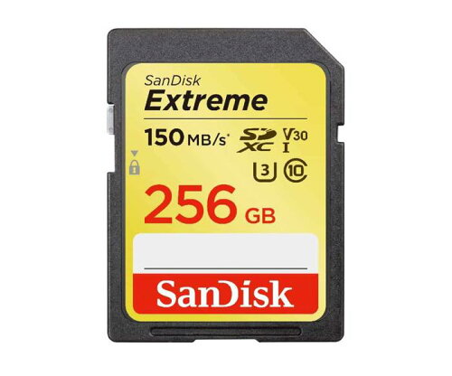 UPC 0619659177294 SanDisk SDカード 256GB SDXC Class10 Extreme SDSDXV5-256G-GHENN TV・オーディオ・カメラ 画像