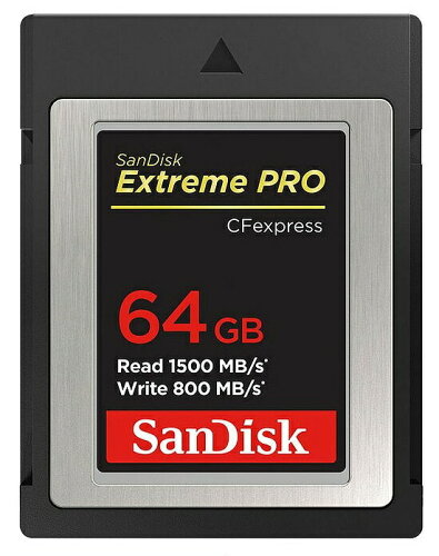 UPC 0619659180768 SanDisk 64GB CFexpress Type B カード Extreme PRO RAW SDCFE-064G-GN4NN TV・オーディオ・カメラ 画像