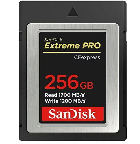 UPC 0619659180843 SanDisk 256GB CFexpress Type B カード Extreme PRO RAW SDCFE-256G-GN4NN TV・オーディオ・カメラ 画像
