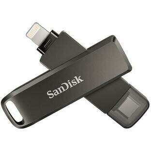 UPC 0619659181956 SanDisk Lightnigフラッシュメモリ TYPE-C SDIX70N-128G-GN6NE パソコン・周辺機器 画像