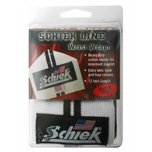 UPC 0635522100282 Schiek　Line Wrist Wraps　リストラップ　12インチ スポーツ・アウトドア 画像