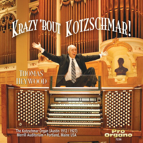 UPC 0636077723629 Krazy Bout Kotzschmar Tchaikovsky ,Bach ,Grieg ,Heywood CD・DVD 画像