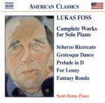 UPC 0636943917923 Complete Works for Solo Piano LukasFoss 作曲 ,ScottDunn Piano CD・DVD 画像