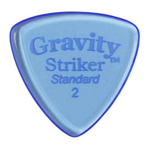 UPC 0644042584977 gravity guitar picks striker -standard- gsrs2p   blue ピック 楽器・音響機器 画像