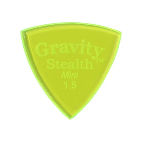 UPC 0644042585127 gravity guitar picks stealth -mini- gssm15p   fluorescent green ピック 楽器・音響機器 画像