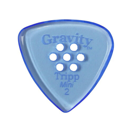 UPC 0644042585783 gravity guitar picks tripp -mini multi-hole- gtrm2pm   blue ピック 楽器・音響機器 画像