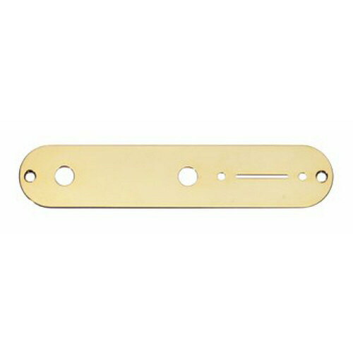 UPC 0645208000607 ALLPARTS HARDWARE 6518 Gold Control Plate テレキャスター用コントロールプレート 楽器・音響機器 画像