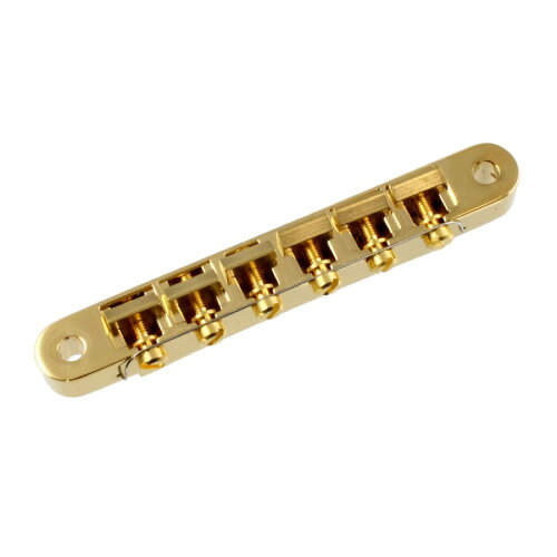 UPC 0645208008030 ALLPARTS BRIDGE 6002 Gold Tunematic Bridge ABR-1タイプ ブリッジ 楽器・音響機器 画像