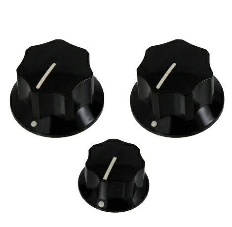 UPC 0645208014574 ALLPARTS KNOB 5058 Black Knob  for Jazz Bass コントロールノブ 楽器・音響機器 画像