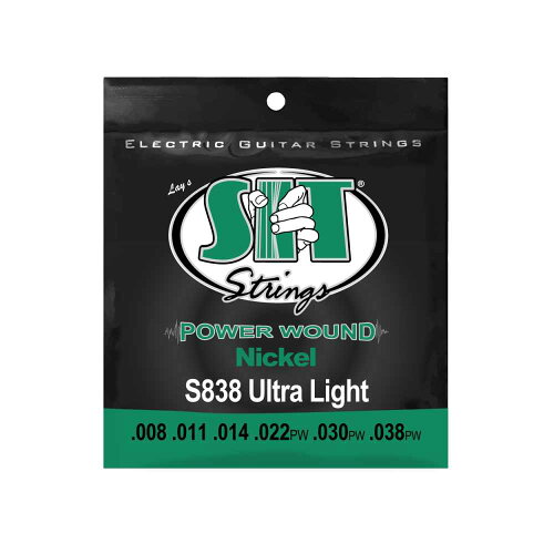 UPC 0649687101015 SIT STRINGS S838 ULTRA LIGHT エレキギター弦 楽器・音響機器 画像