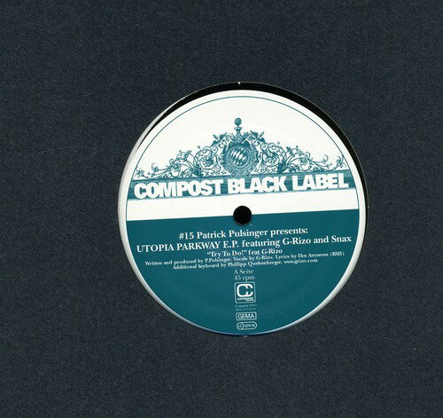 UPC 0673794223810 Compost Black Label #15: Utopia Parkway Ep (12 inch Analog) / Patrick Pulsinger CD・DVD 画像