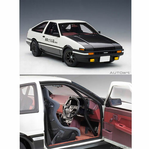 UPC 0674110787993 オートアート 1/18 ミニカー トヨタ スプリンター トレノ AE86 頭文字 D “プロジェクトD” ファイナルバージョン 78799 おもちゃ 画像