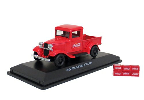 UPC 0687312437436 コカ・コーラ グッズ ダイキャストミニカー 1934 Ford Model A Pickup 1/43スケール ホビー 画像