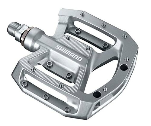 UPC 0689228695887 シマノ SHIMANO フラットペダル PD-GR500 シルバー EPDGR500S スポーツ・アウトドア 画像