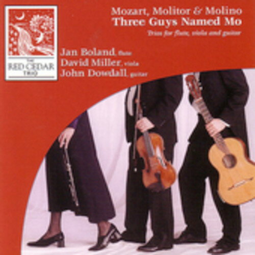 UPC 0692863073224 Three Guys Named Mo Molitor ,Molino ,Mozart ,RedCedarTrio CD・DVD 画像