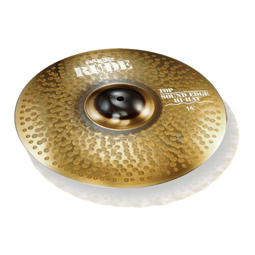 UPC 0697643100503 パイステ ハイハット シンバル PAiSTe　RUDE SOUND EDGE Hi-Hat TOP 14” 楽器・音響機器 画像