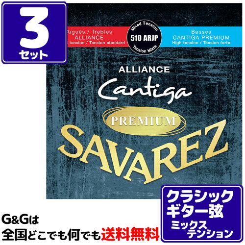 UPC 0698502504852 サバレス savarez 510arjp ixed tension アリアンス高音弦/カンティーガ・プレミアム低音弦 楽器・音響機器 画像