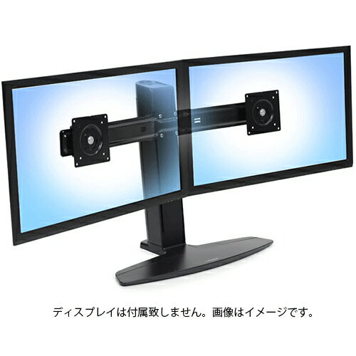 UPC 0698833043440 ERGOTRON デュアルLCDリフトスタンド 33-396-085 パソコン・周辺機器 画像