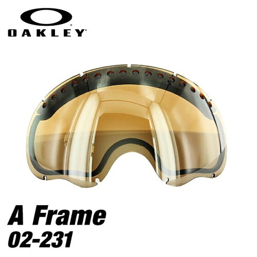 UPC 0700285022314 オークリー OAKLEY ゴーグル 交換レンズ A FRAME 02-231 スポーツ・アウトドア 画像