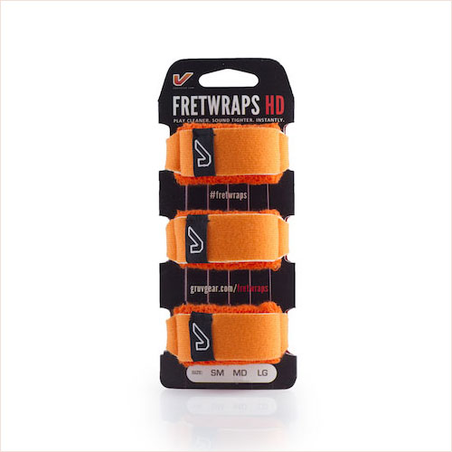 UPC 0700604841053 GRUV GEAR FW-3PK-ORG-LG/Orange Fret Wraps 楽器・音響機器 画像