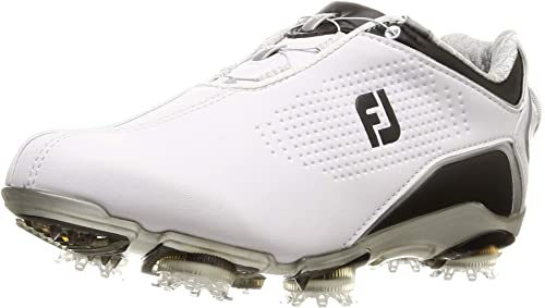 UPC 0706843327549 フットジョイ｜FootJoy 23.0cm レディース ゴルフシューズ DJ Boa ホワイト×ブラック バッグ・小物・ブランド雑貨 画像