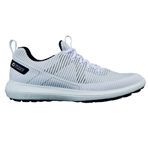 UPC 0706843928951 フットジョイ｜FootJoy 24.5cm/W：3E相当 メンズ ゴルフシューズ FJフレックス XP ホワイト 56250 スポーツ・アウトドア 画像