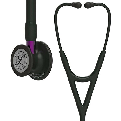 UPC 0707387785512 Littmann 聴診器 Cardiology IV ステート ブラック/バイオレットステム/ブラック エディション 6203 3M 医薬品・コンタクト・介護 画像