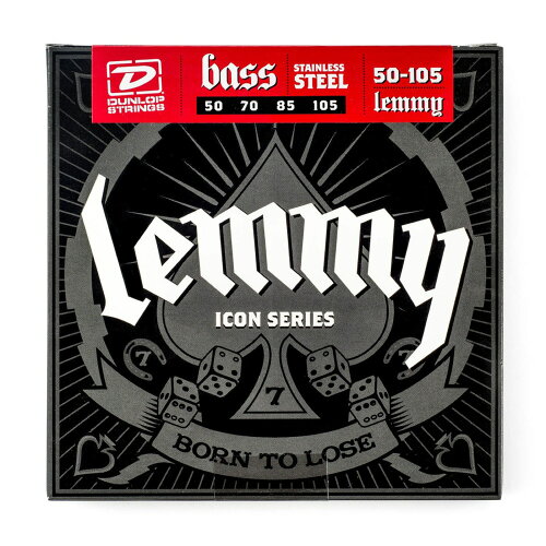 UPC 0710137058408 DUNLOP ICON Series Bass Strings Motörhead Lemmy Signature Strings LKS50105 楽器・音響機器 画像