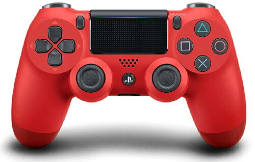 UPC 0711719504405 PS4 DualShock4 Wireless Controller Magma Red 北米版 CUH-ZCT2U テレビゲーム 画像